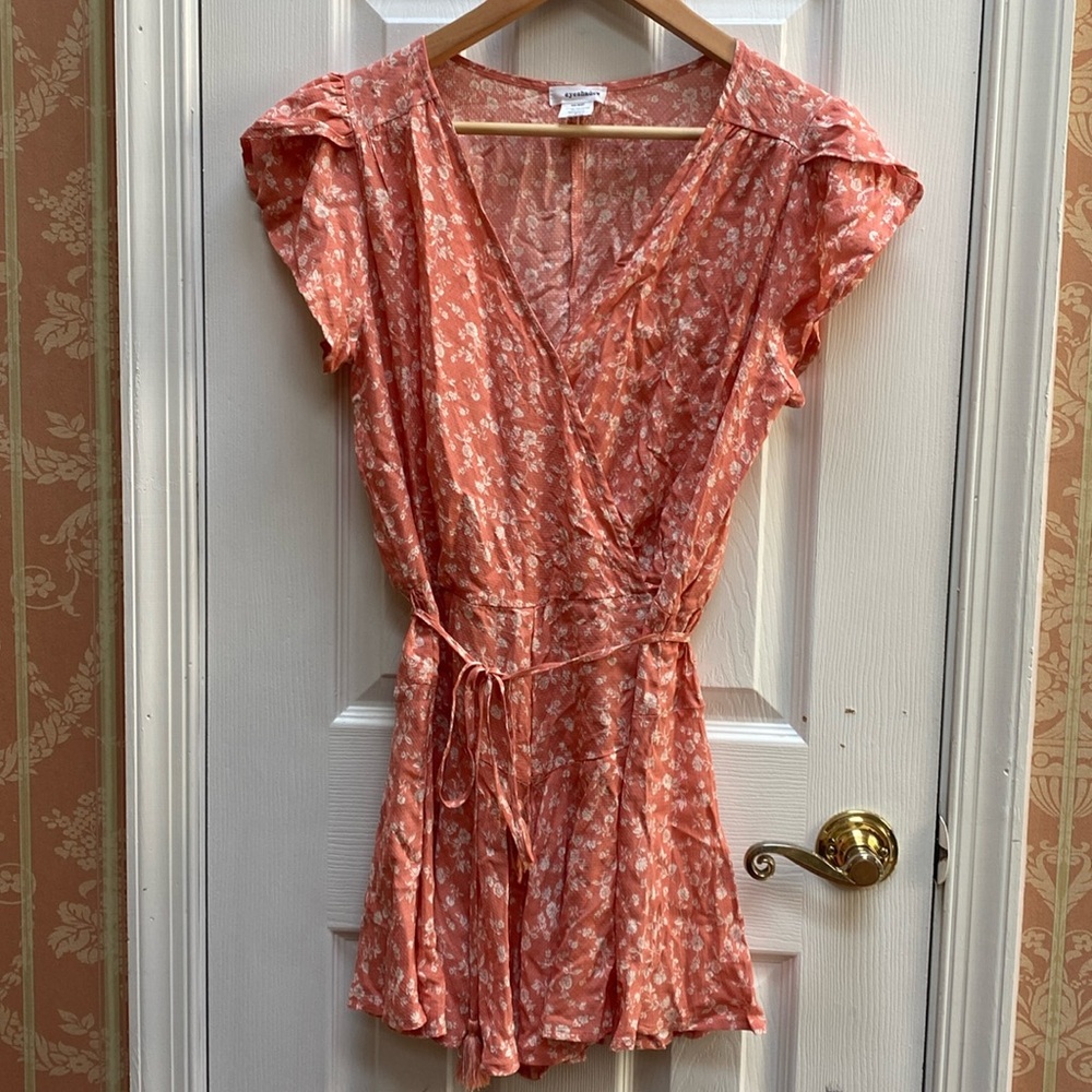 Feminine Floral Romper